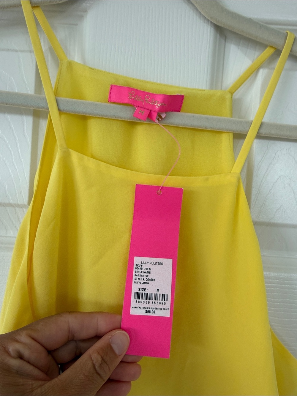 Lilly Pulitzer Rae Silk Top - Picture 2 of 7